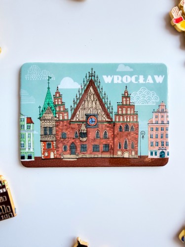 Magnes prostokątny ratusz