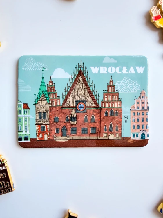 Magnes prostokątny ratusz