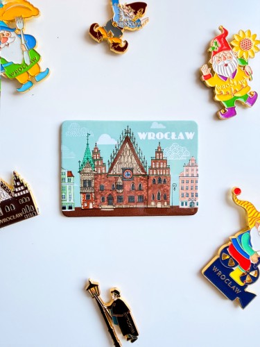 Magnes prostokątny ratusz