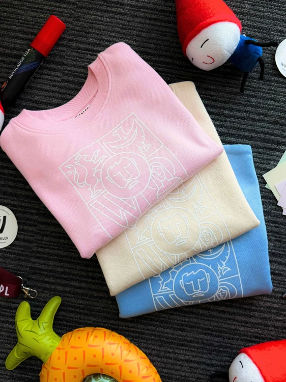 Bluza Wrocław bez kaptura niebieska (DLA DZIECI)