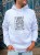 Bluza Wrocław z kapturem biała (UNISEX)