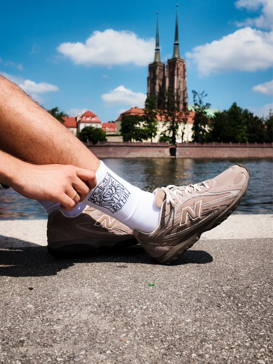 Skarpetki WROCŁAW białe