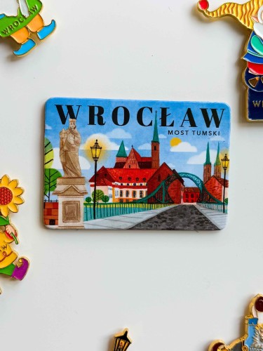 Magnes prostokątny Ostrów Tumski