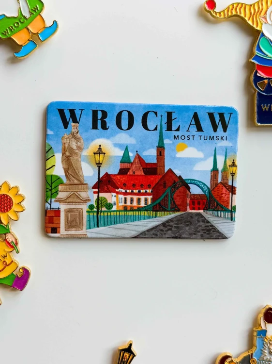 Magnes prostokątny Ostrów Tumski