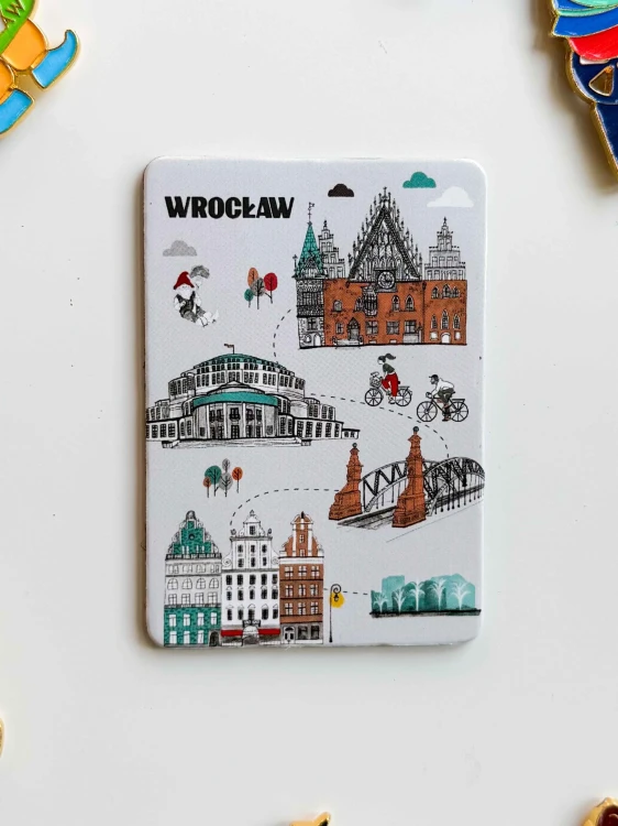 Magnes prostokątny architektura Wrocławia